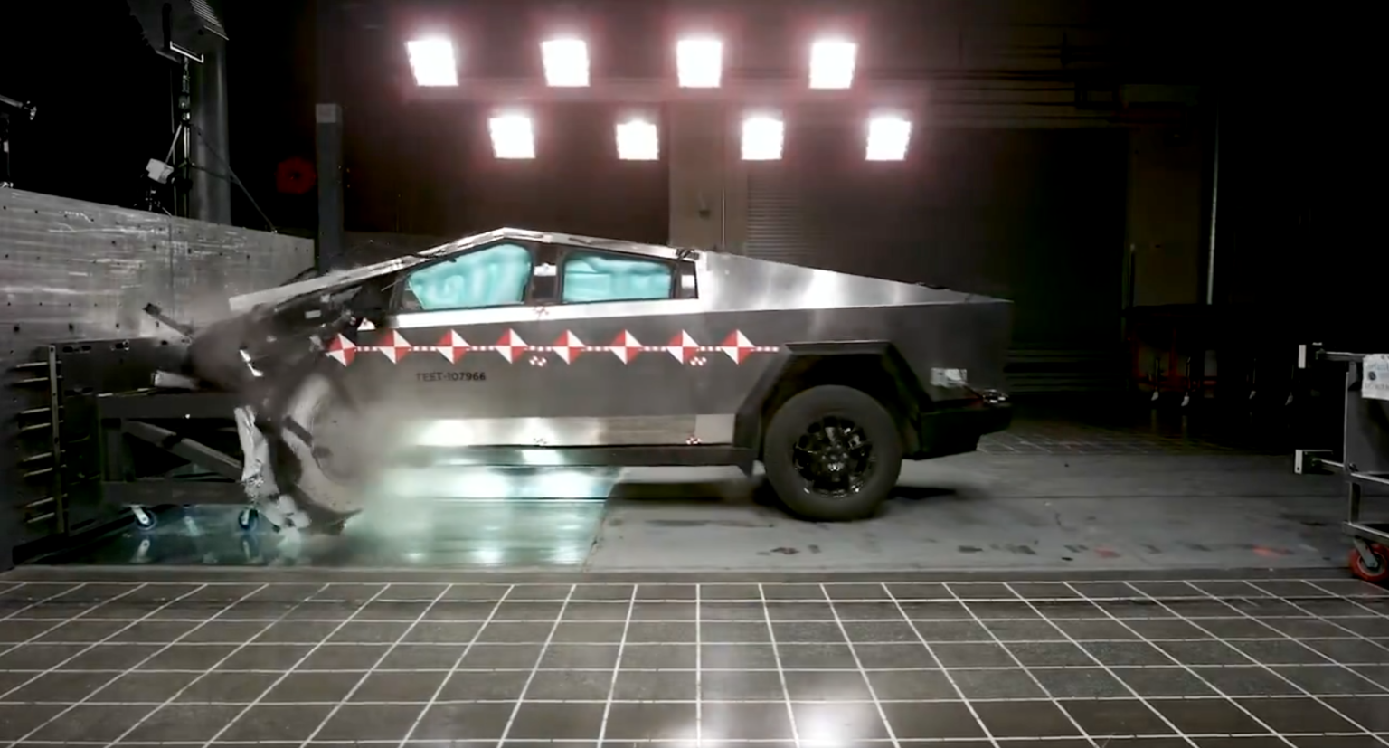 Tesla Cybertruck Crumple Zones