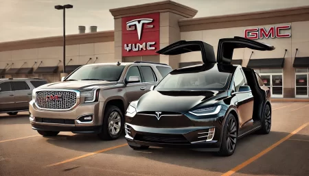 GMC Yukon vs Tesla Model X