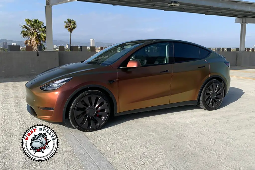 Tesla Model Y Car Wrap